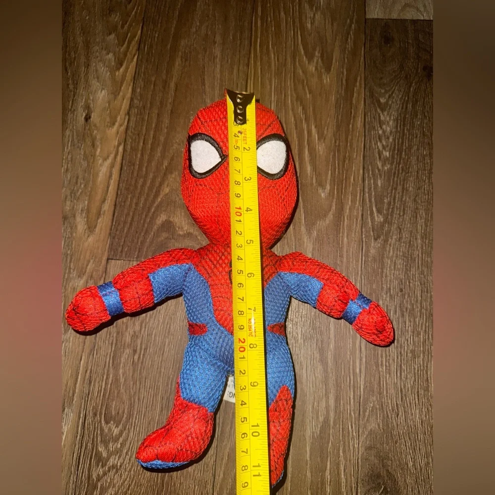Marvel Spiderman Bath Scrubby Stuffed Toy Super Hero